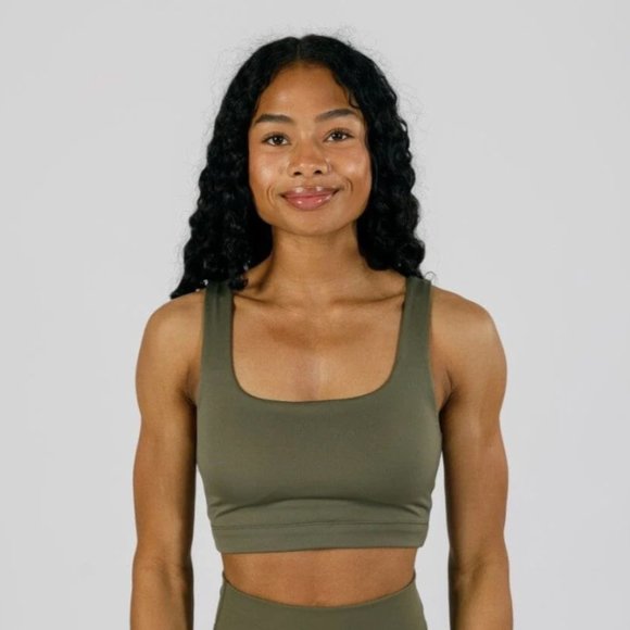 Paragon Fitwear Other - PARAGON Featherknit Square Brami [SIZE XS] in Everglades